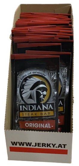 Indiana sušené mäso Jerky Steak Bar Original 800 g